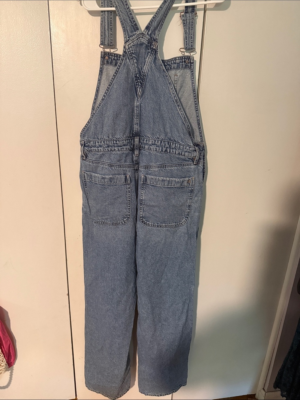 American Eagle Outfitters Blue Denim Overalls - Picture 3 of 3